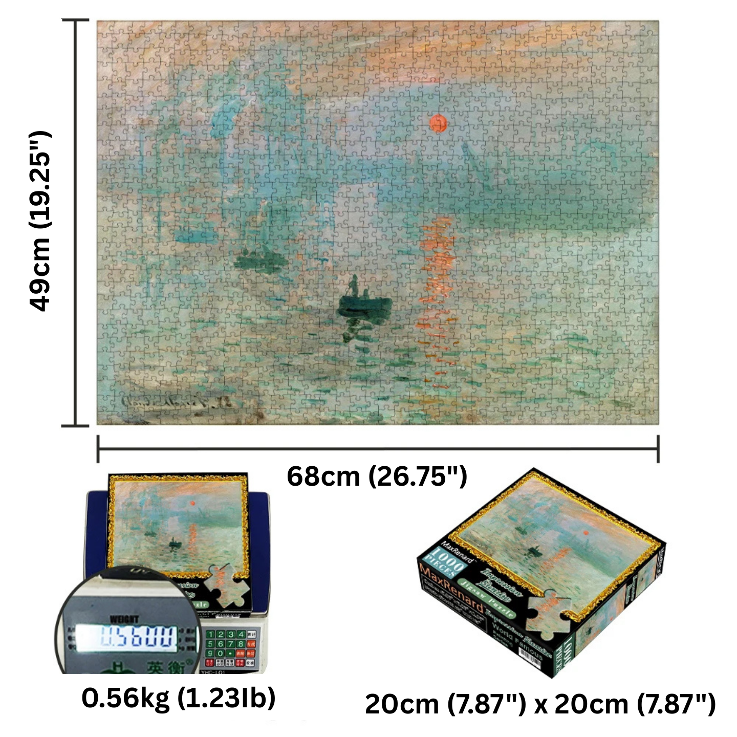 Claude Monet's "Sunrise Impression"