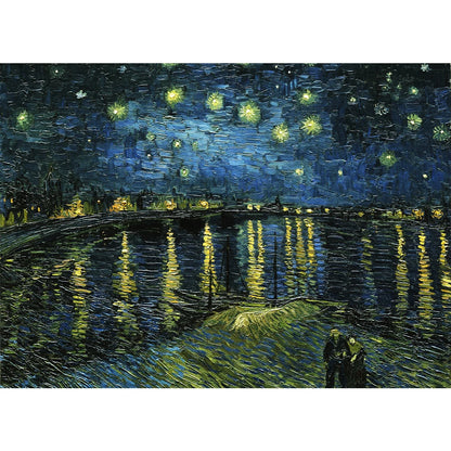 Vincent Van Gogh's "Starry Night Over The Rhone"