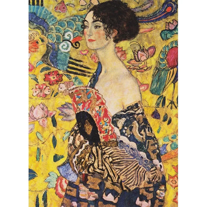 Gustav Klimt's "Lady With Fan"